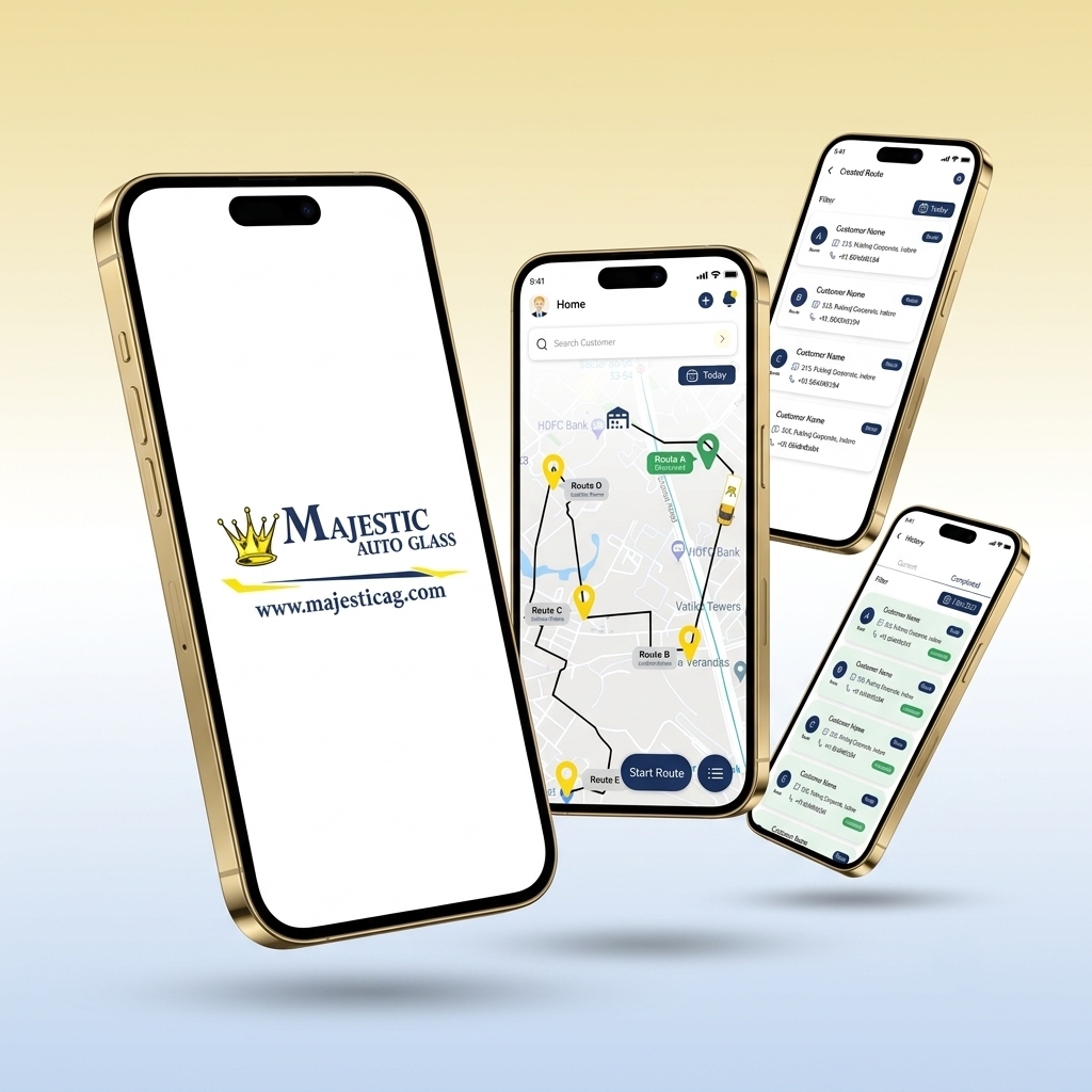 Majestic Auto Glass App