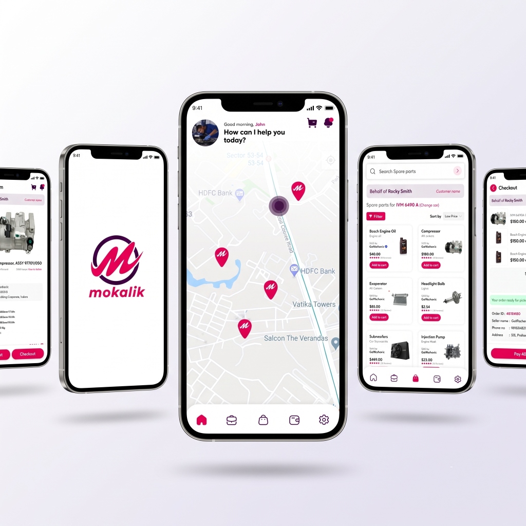 Mokalik Auto Parts App