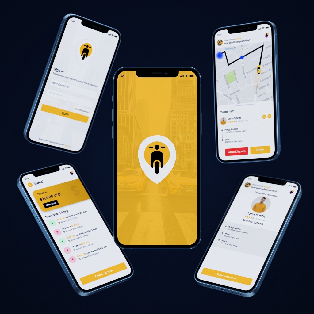 MotoRide Bike Taxi App