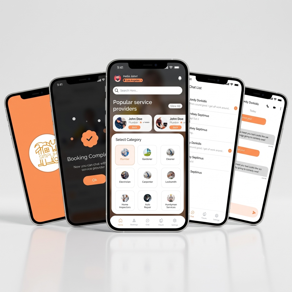 Simplix Home Services App